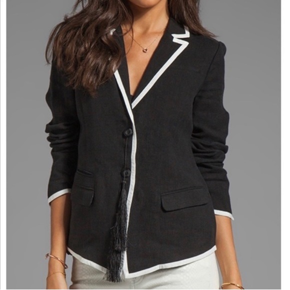 Elizabeth and James Jackets & Blazers - Elizabeth and James linen blazer